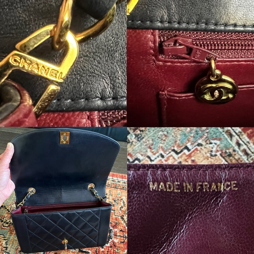 ❌SOLD-payment plan❌Chanel Vintage Diana Medium Single Flap Bag - Picture 9 of 11